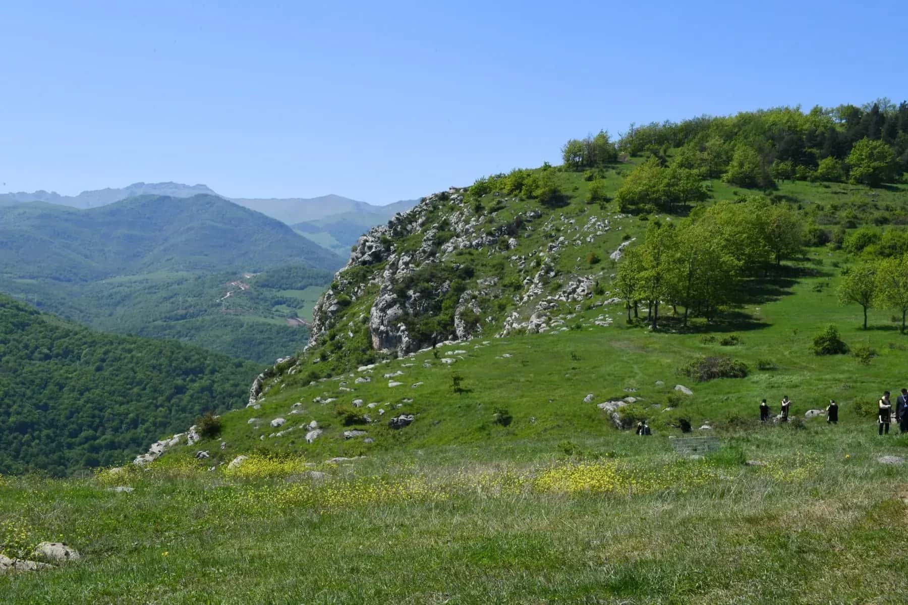 The Jıdır düzü plateau above Shusha in Karabakh